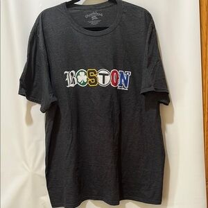 BOSTON logo's graphic tee Men's 2XL